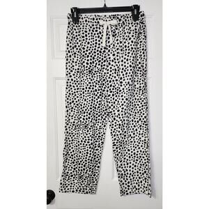 Loft Animal Print Drawstring‎ Pajama Bottom Size S